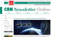 Desktop Screenshot of cannewsletter.org